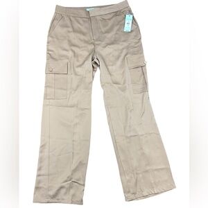 ❤️NWT blue sol Trousers Pants Pockets High Waist Size 10 …